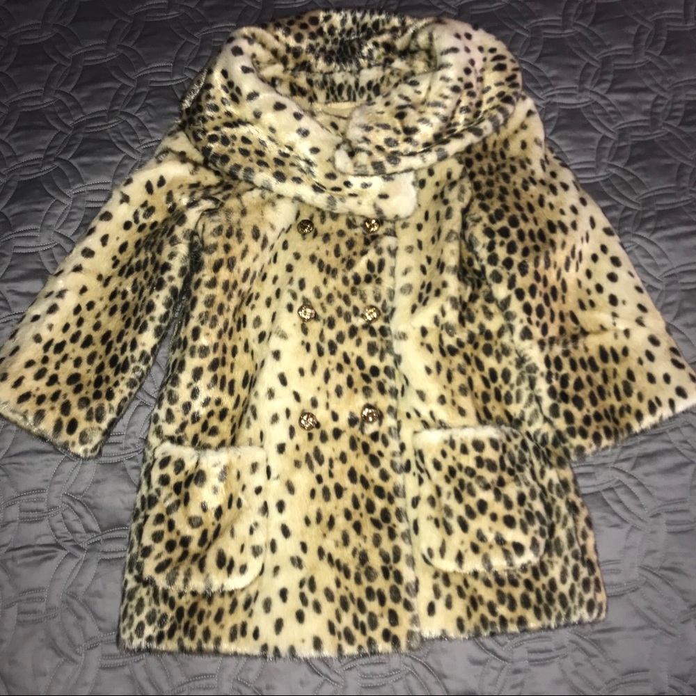 NWOT Juicy Couture Girls 12Y Faux Fur